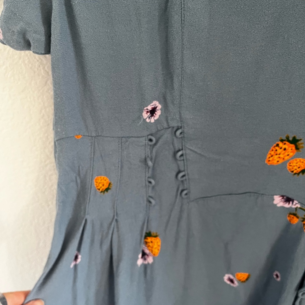 Free People Puff Sleeve Sundress - Picture 4 of 7